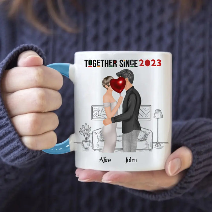 Congrats On Being My Hubby - Personalized Mug - Gift For Couple