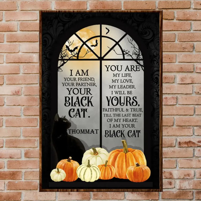 I Am Your Friend - Personalized Metal Sign - Halloween Gift For Friends
