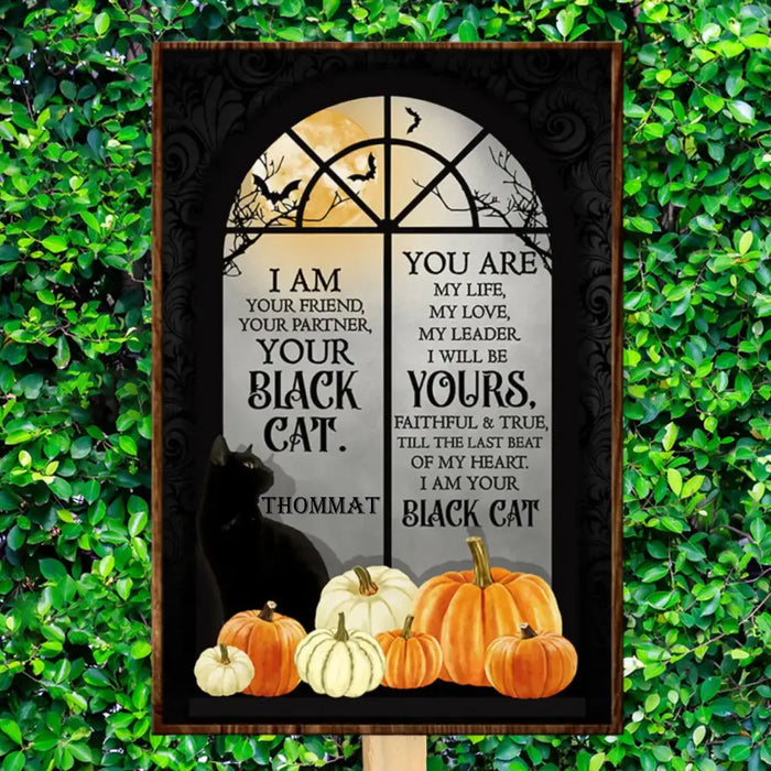 I Am Your Friend - Personalized Metal Sign - Halloween Gift For Friends