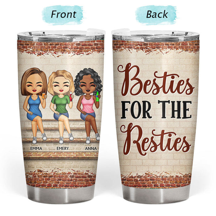 We're Not Sugar And Spice And Everything Nice We're Sage And Hood Best Friends - Bestie BFF Gift - Personalized Custom Tumbler