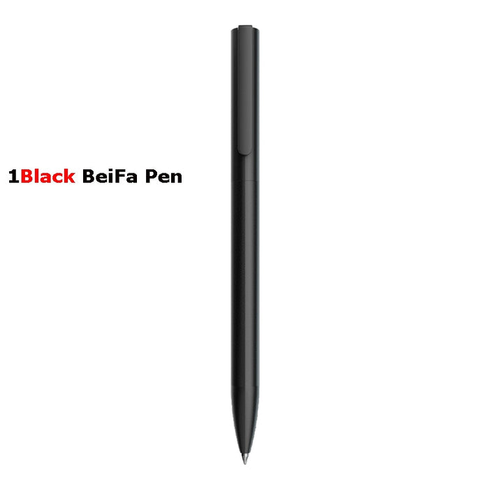 Xiaomi BEIFA Metal Gel Ink Pen Rotating 0.5MM Black Switzerland Refill Business Signing caneta School Office Stationery Supplies